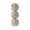 #001-A, variant on YiJuHui Sparkling Sequin Christmas Ball Ornaments, Champagne Glitter Shiny Hanging Balls for Holiday Tree Decorations, Festive Party Home Decor, Set of 3