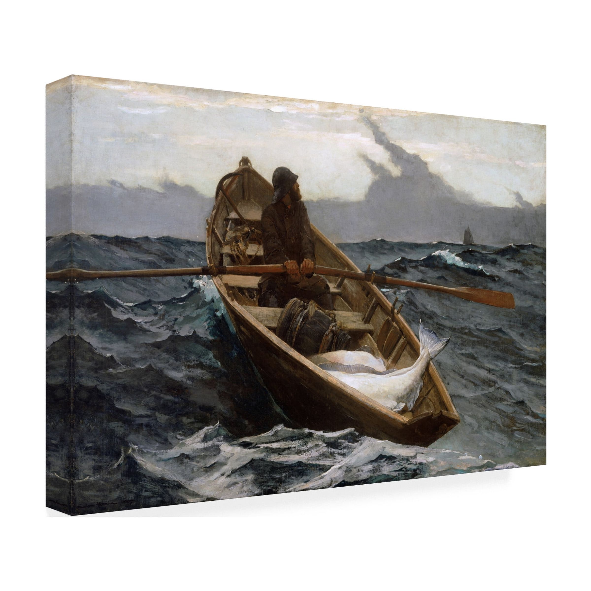 Homer 'The Fog Warning' Canvas Art
