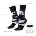 thumbnail image 5 of Lsque Five Nights At Freddy'S Printed Men's Crew Socks, Soft Durable Breathable Moisture-Wicking with Odor Control Cotton socks, 5 of 7