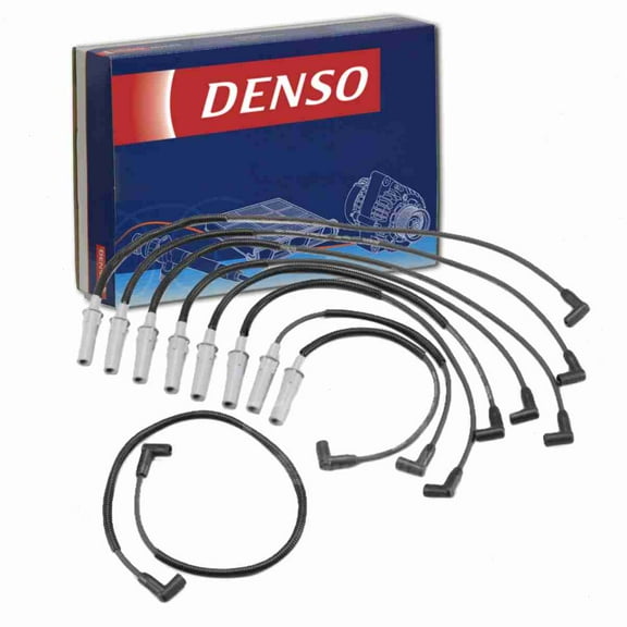 DENSO Spark Plug Wire Set compatible with Dodge Ram 1500 5.2L 5.9L V8 2000-2003