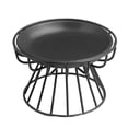 thumbnail image 1 of Elevated Cat Feeder Bowl Ceramic Dish Iron Rack Anti Slip Multipurpose Accessory L, 1 of 9