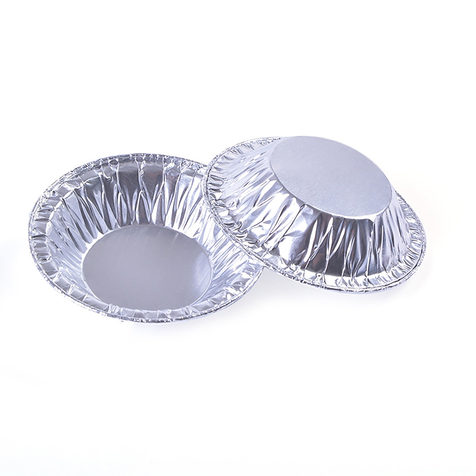 100pcs Aluminum Foil Tart Pan Disposable Mini Pot Pie Baking DIY 3inch Foil New