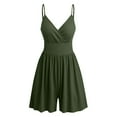 thumbnail image 2 of LADIGASU Womens Summer Casual Romper Sleeveless Athletic Trendy Short Jumpsuit, 2 of 4