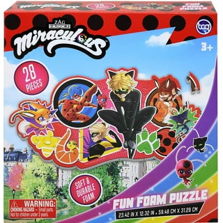 Miraculous Ladybug Get 4, Paris Grid With Connect Ladybug And Cat