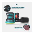 thumbnail image 3 of 125MM Cordless Random Orbital Brushless Electric Sander Professional Polishing Machine With 1 Sandpaper ,Wide Use, 3 of 4