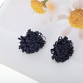 thumbnail image 5 of Unique Bargains 1 Pair Shoelace Charms Flower Shape Fashion Shoe Accessories Navy Blue, 5 of 5