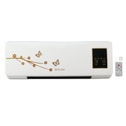 Wall Mount Air Conditioner for Heating and Cooling Wall Heater and Air Conditioner Combo with Remote US Plug 110V