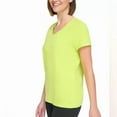 thumbnail image 2 of Calvin Klein Performance Embroidered Logo T-Shirt, Xs-3X, Lime Volt, XL, 2 of 3