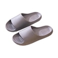 thumbnail image 6 of Men's Slippers Slip-on Flat Heel Non-Slip Shower Slides Mens Comfortable Soft Thickened Soled Indoor Outdoor Walking Sandals, 6 of 9