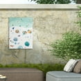 thumbnail image 4 of Emma Scarvey 'Beach VIsta II' Outdoor Canvas 32x32, 4 of 5