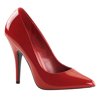 5 Inch Sexy High Heel Shoe Womens Dress Shoes Classic Pump Shoes Red Patent