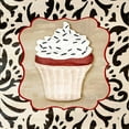 thumbnail image 3 of Hakimipour, Tiffany 20x20 Black Modern Framed Museum Art Print Titled - Piece of Cake II, 3 of 5