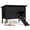 Black, variant on Hidpriva Insulated Wooden Outdoor Cat House, Weather-Resistant Feral Cat Shelter for Winter w/ Foldable Ladder & Visible Window, White