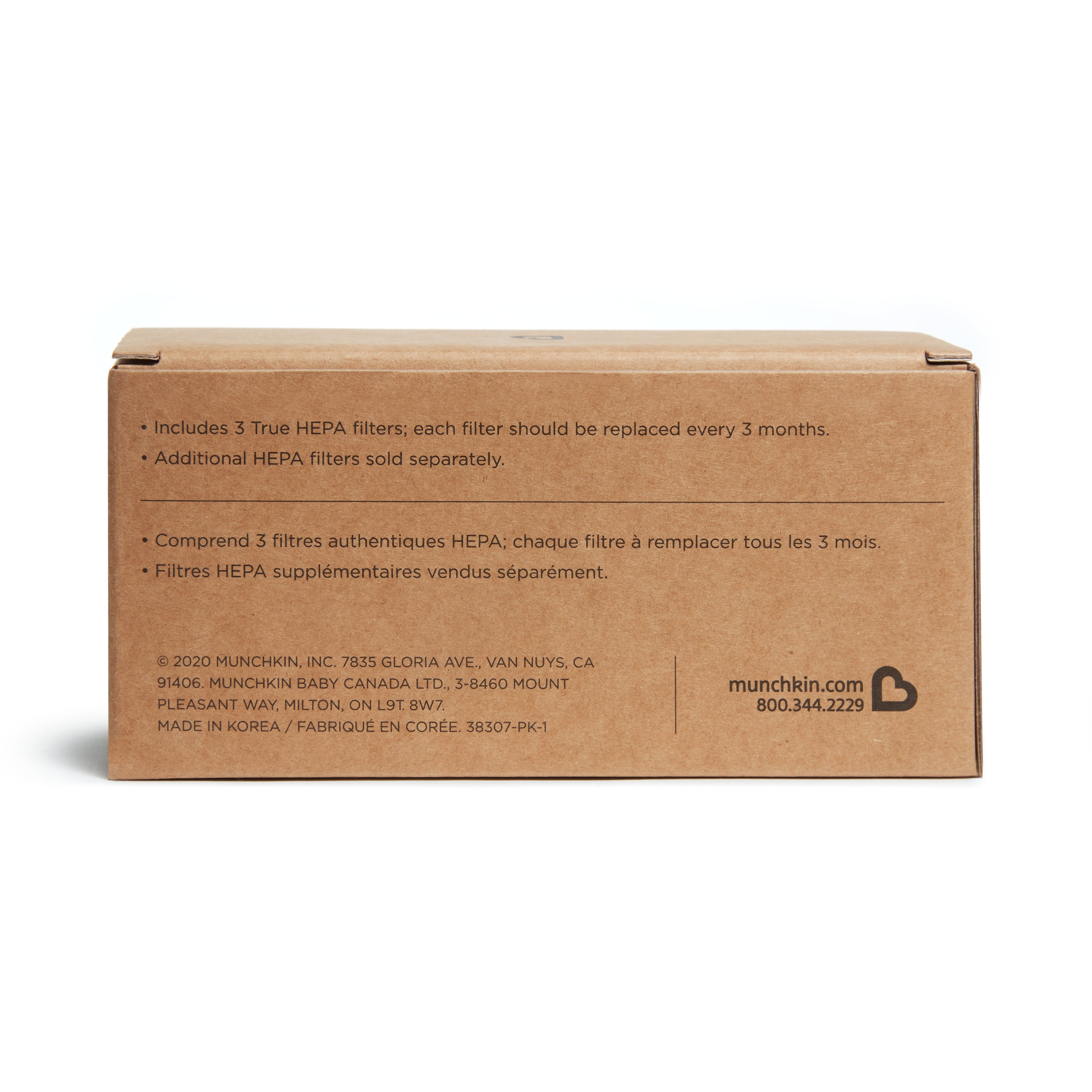 Munchkin® True HEPA Air Filter Replacement for Air Purifier, 3 Pack