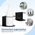 thumbnail image 3 of VERDANVERSE Gancho Para Botella De Spray De Alta Resistencia Con Montaje En Pared En Negro Para Casa, 3 of 8
