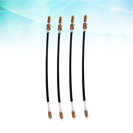 YOSADIER B301 4Pcs Black Nylon Violin Tailcord for Durable Use Accessories