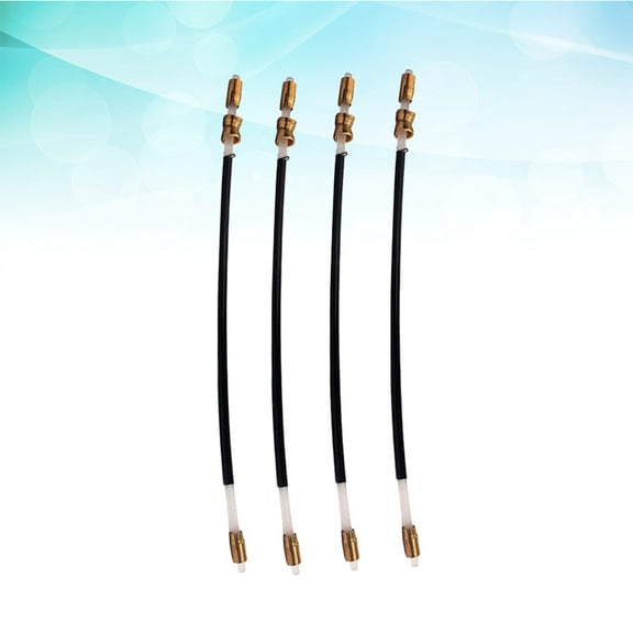 YOSADIER B301 4Pcs Black Nylon Violin Tailcord for Durable Use Accessories