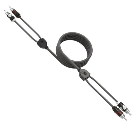 Wet Sounds 2 ch Wet Wire 1/2 Meter RCA Cable