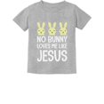 thumbnail image 1 of Tstars Boys Unisex Easter Holiday Shirts Shirt Infant No Bunny Loves Me Like Jesus Happy Easter Party Shirts Easter Gifts for Boy Baby Outfit Kids T Shirt, 1 of 6