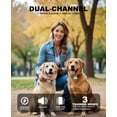 thumbnail image 4 of Heaflex Dog Training Collar With Remote For 2 Dogs-2400ft Waterproof Rechargeable Shock Collar With Beep, Vibration, Shock Modes For Small Medium Large Dogs, 4 of 6