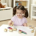 thumbnail image 6 of Melissa & Doug Disney Princess Wooden Stamp Set: 9 Stamps, 5 Colored Pencils, and 2-Color Stamp Pad, 6 of 9