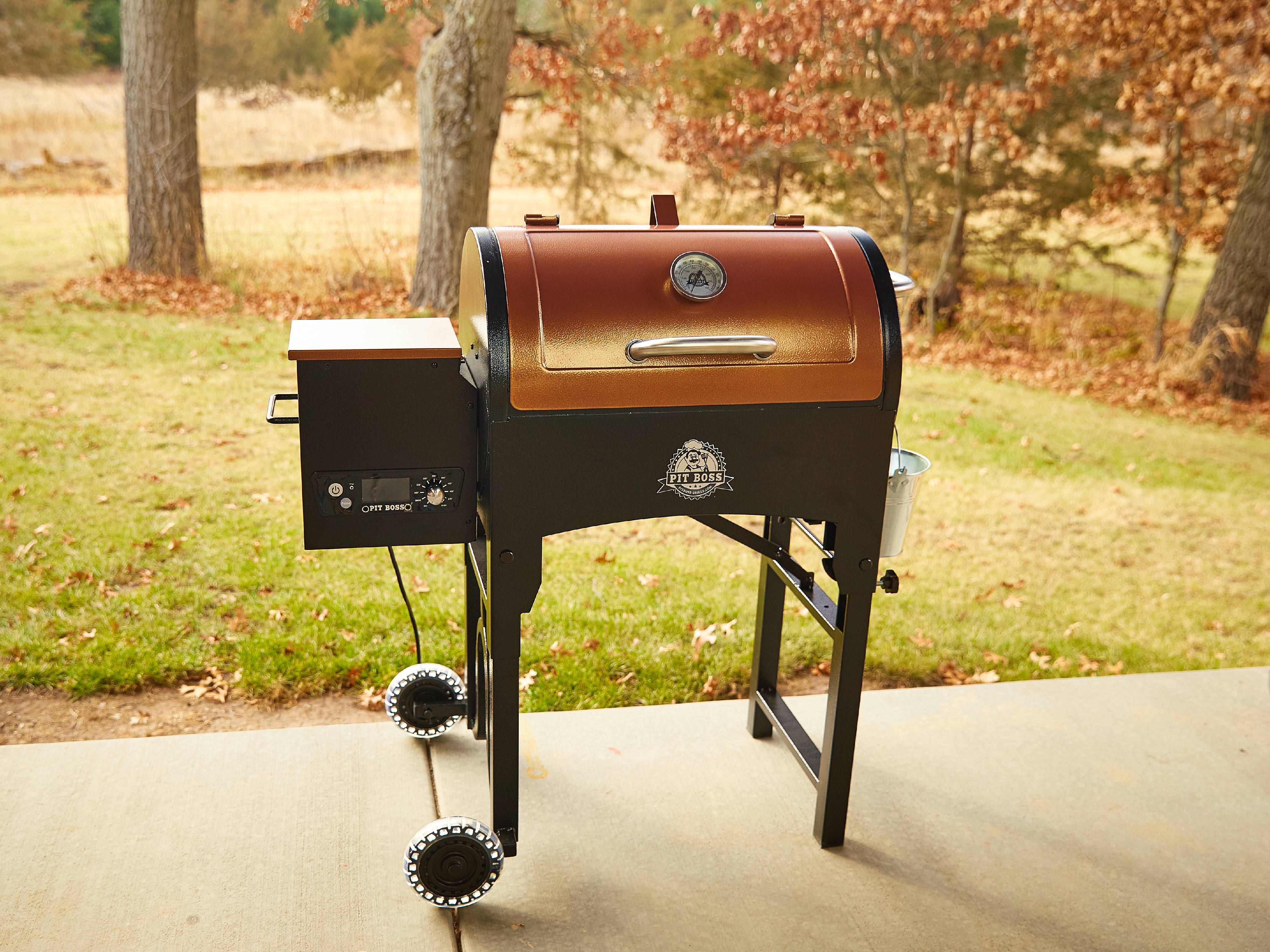 Pit Boss 340 Sq. in. Portable Tailgate, Camp Pellet Grill with Folding Legs - image 7 of 10