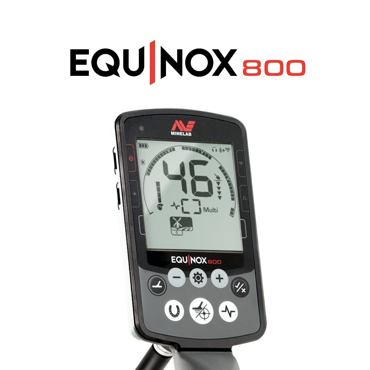 Minelab EQUINOX 800 Metal Detector w/ Minelab with FREE 6" Search Coil