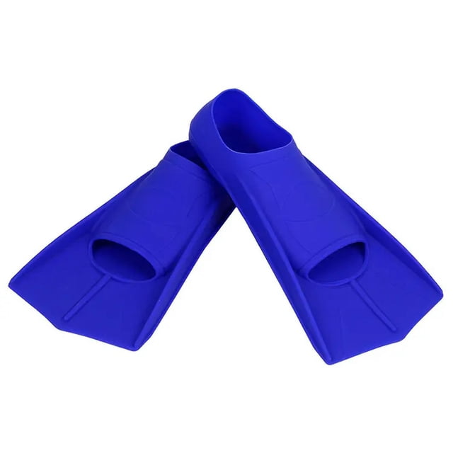 Speedo Aletas de remo cortas para entrenamiento de natación, aletas de natación cortas con cómodo bolsillo completo para los pies, tamaño de viaje para snorkel y buceo