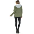 thumbnail image 4 of Cali1850 Women's Sherpa Lined Anorak Jacket, 4 of 4