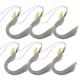 thumbnail image 3 of Durable Grey Polyester Graduation Cap Tassels with 2023 Charm for DIY Graduation Decorations 6pcs, 3 of 4