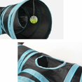 thumbnail image 5 of Juguete para gatos con túnel para gatos, juguete para gatos con tubo flexible de 3 vías, túnel para conejos, adecuado para gatos, cachorros, conejos, cobayas, juguetes para mascotas con pelotas, 5 of 5