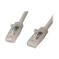 thumbnail image 1 of At6 Ethernet Cable 1 ft Gray - Cat 6 Snagless Patch Cable, 1 of 1