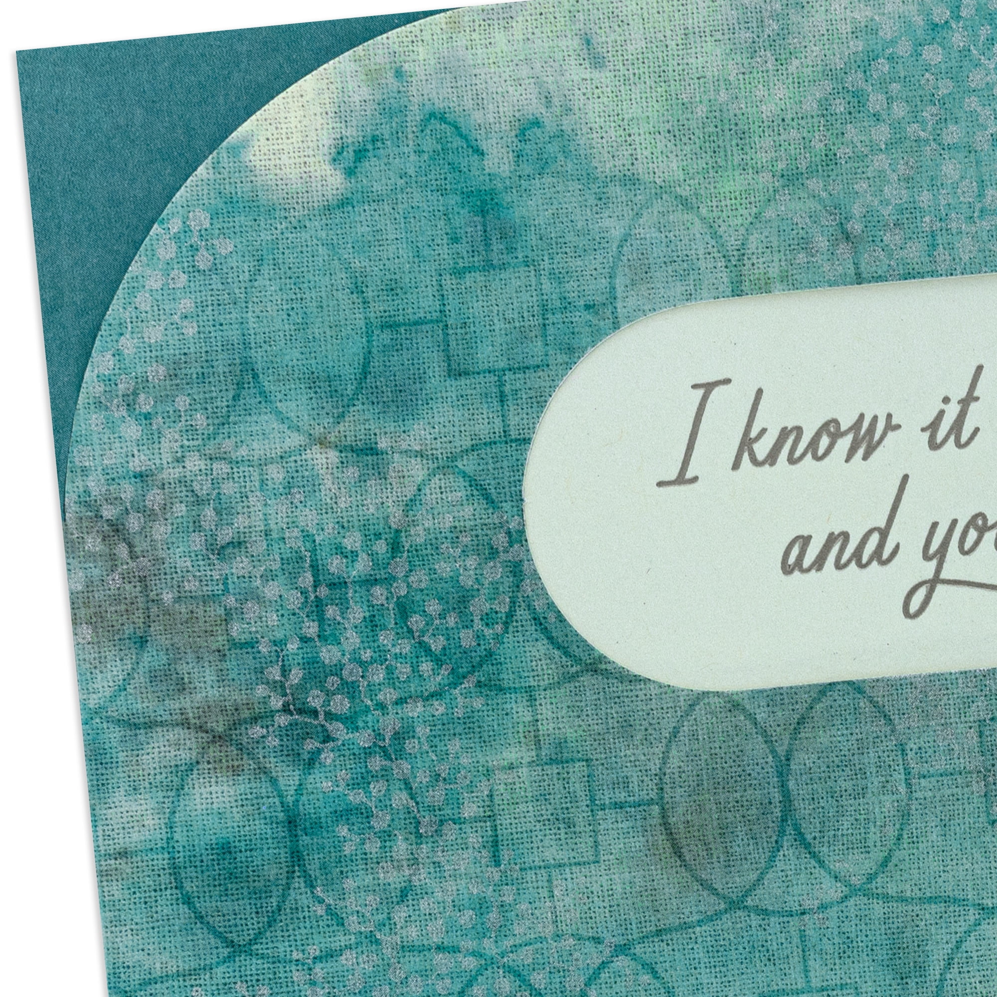 Hallmark Sympathy Card (A Tribute To Your Mom)