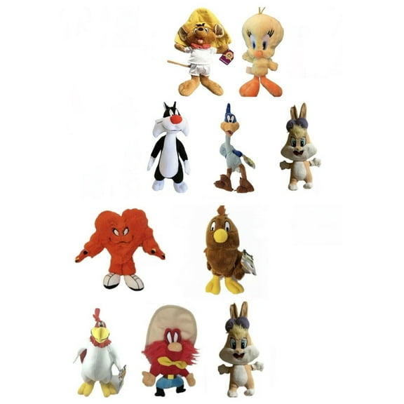 Soft Stuffed Animals and Plush Toys, Plush, 10 Count