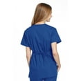 thumbnail image 4 of Cherokee Workwear Women's Scrubs Top Mock Wrap Tunic 4801, 4 of 5