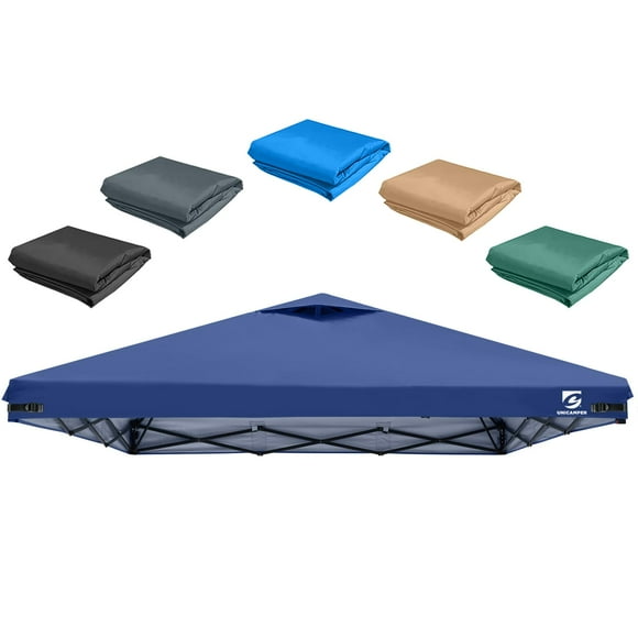 Toldo portátil UNICAMPER de 10 x 10 pies, azul marino, impermeable