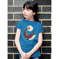 thumbnail image 2 of Image Conscious Giraffe On A Whale T-Shirt Juniors -Jay Fleck Designs, Unisex Large, 2 of 4