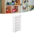 thumbnail image 4 of Dollhouse Book Cabinet, Simple Dollhouse Bookcase Decorative Exquisite  For Home For Kids Plain Color,White, 4 of 8