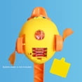 thumbnail image 3 of Yellow Ducky Bubble Blower Trolley With Lights And Music Sounds Bubble Maker Toy, 3 of 4