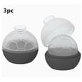 thumbnail image 1 of 3 piezas de bolas de hielo de silicona con tapa, molde esférico for cubitos de hielo, bandeja for hielo, molde for hielo, 1 of 2