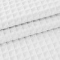 thumbnail image 2 of Awesome Home Cotton Blend Honeycomb Waffle Shower Curtain 72"Wx80"L - White, 2 of 5
