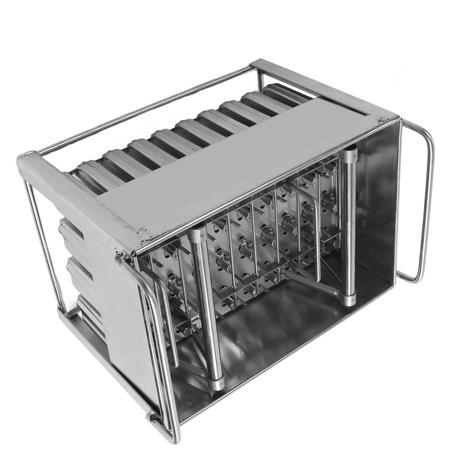 ice cream maker , stainless steel ice cream , ice cream maker 304 stainless steel stick holder with lid home commercial 50ml 34.6x24x24 cm silver