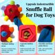 thumbnail image 3 of Juguetes interactivos para perros mejorados, irrompibles, portátiles, juguetes para masticar para enriquecimiento de perros, fomentan el entrenamiento de forrajeo, comederos de rompecabezas, 3 of 5
