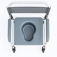 thumbnail image 4 of Silla 3 en 1 con Ruedas para Baño, Ducha y Traslado Seguro, 4 of 13