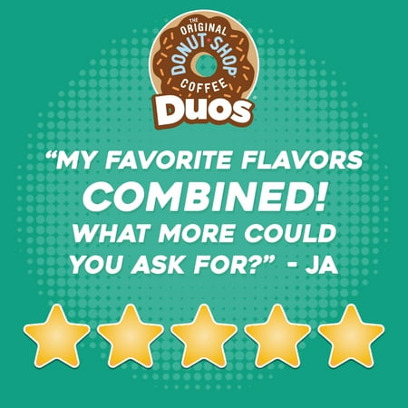The Original Donut Shop - Duos Coconut + Mocha K-Cup Pods, 24 Count