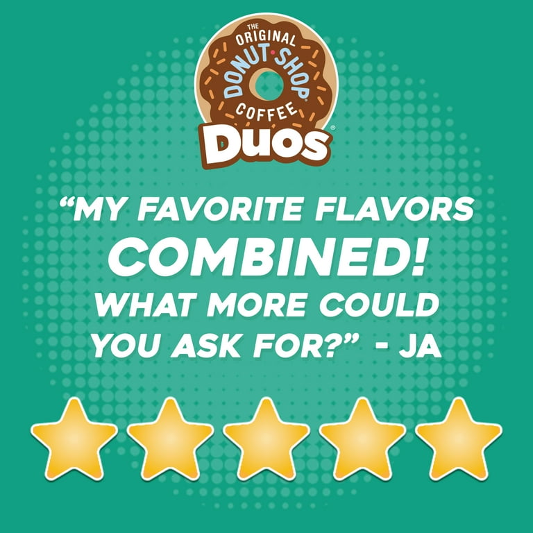 Duos Nutty + Caramel Medium Roast K-Cup Coffee Pods – 24 Count, Unbranded