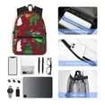 thumbnail image 6 of Fotbe Dinosaur Christmas Happy New Year Lightweight Casual Laptop Backpack for Men and Women, Daily use Waterproof backpack, Backpack for College, 6 of 8