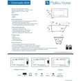 thumbnail image 5 of Malibu Home Coronado ADA Massaging Air Jet Bathtub 60"x 32"x 18" in White, 5 of 5