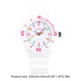 thumbnail image 2 of Reloj de cuarzo impermeable de 30 m con retroiluminación LED Calendario de cuenta regresiva para niños, 2 of 7