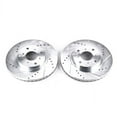 thumbnail image 2 of Power Stop Front Pair of Drilled and Slotted Brake Rotors JBR707XPR, 2 of 4